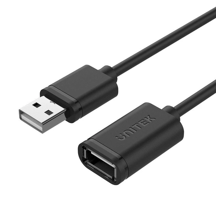 Καλώδιo USB UNITEK Y-C417GBK 3 m 2.0 A Black