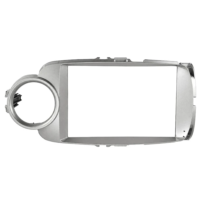 VenCore 3550-0635S - Πρόσοψη 9" με Καλωδίωση & CANbus Box για Toyota Yaris 2012-2015 – Ασημί