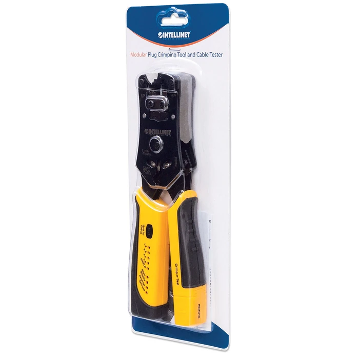 Πένσα Intellinet Universal Modular Plug Crimping Tool and Cable Tester, 2-in-1