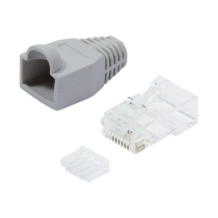 Βύσμα Δικτύου Logilink RJ45 connector - round cable/RJ45 - 100 pieces