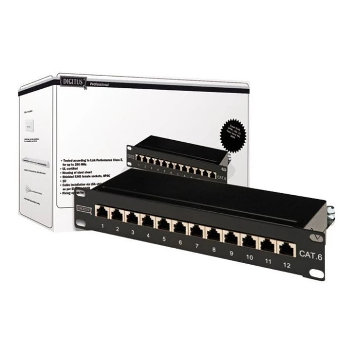 Patch Panel Digitus DN-91612S- 1U