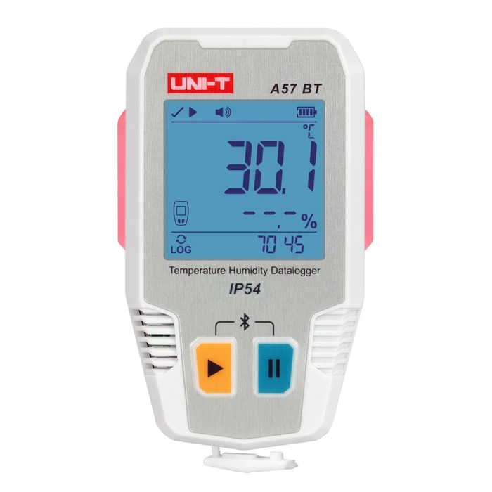 Ψηφιακό Θερμόμετρο Uni-T & Υγρασιόμετρο A57 Bt, -40~85 °C, Bluetooth, Ip54