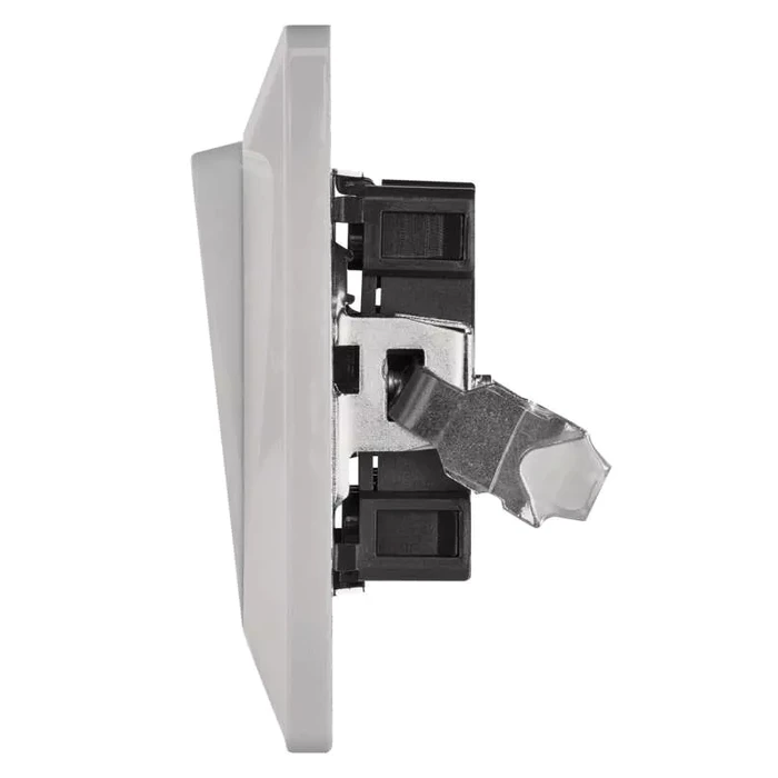 Emos Μπουτόν Κουδουνιού/Κλιμακοστάσιου A6100.4, Μονό, 1/0, 10a, Λευκό