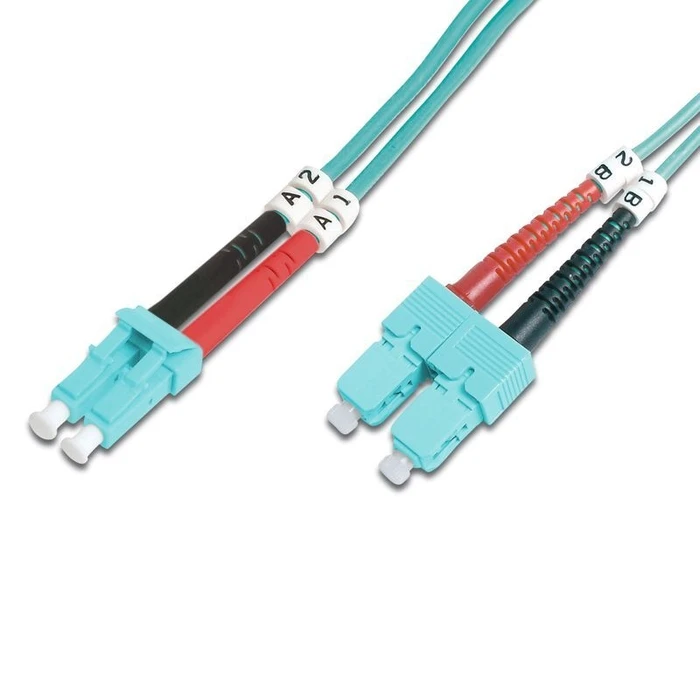 Καλώδιο Οπτικής Ίνας Digitus LWL Multimode OM 3 - 5 m - TΓΌrkis