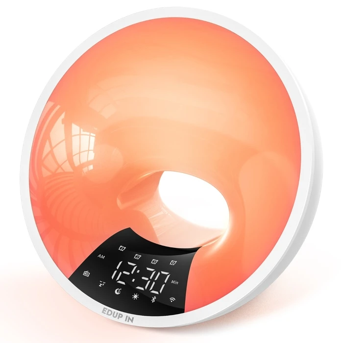 EDUP A90 Ξυπνητήρι Wake Up Light (Sunrise/Sunset) με Bluetooth, FM και WiFi