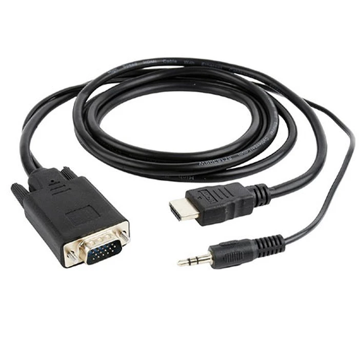 Καλώδιο HDMI Cablexpert to VGA and Single PORT 3M Black