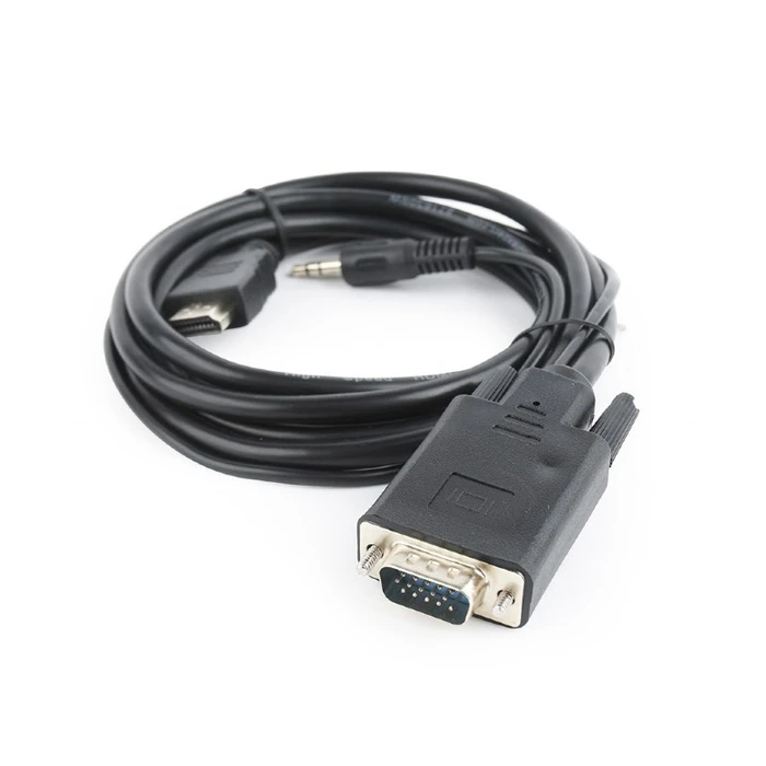 Καλώδιο HDMI Cablexpert to VGA and Single PORT 3M Black