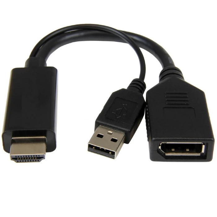 Αντάπτορας HDMI Cablexpert ACTIVE 4K to DisplayPort Black