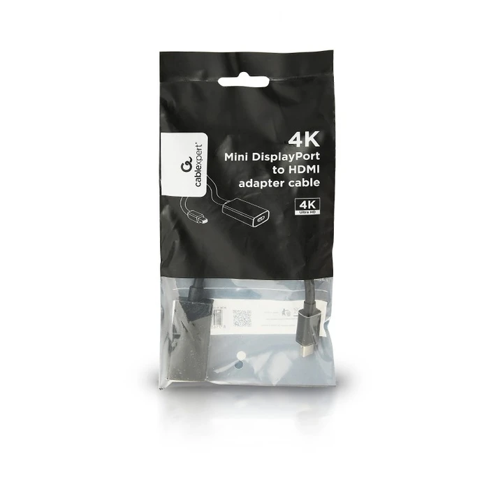 Αντάπτορας DisplayPort miniCablexpert 4K to HDMI Black
