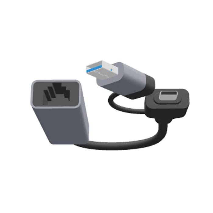 Κάρτα Δικτύου USB Cablexpert Usb3.1+Typec 2.5g Gigabit Space Grey