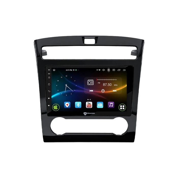 VenCore 3236-10008-0466B - Multimedia Android Head Unit 10.1" Android 15 MTK6762 Octa-Core 2GB/32GB IPS with Front Panel, CarPlay, Android Auto and AHD Rear Camera Support for Hyundai Tucson NX4 IX35 2021-2022 - Black