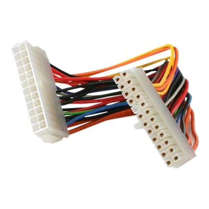 Καλώδιο StarTech 24 Pin ATX 2.01 Power Extension - Male / Female - ATX, 24-pin to ATX, 24-pin - 20 cm