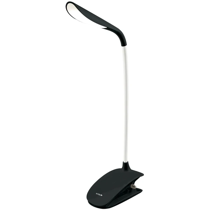 Φωτιστικό Γραφείου Avide LED με Μανταλάκι Μαύρο 1.5W