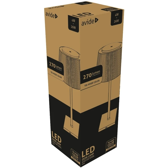 Φωτιστικό Γραφείου Avide LED Λευκό USB 4W