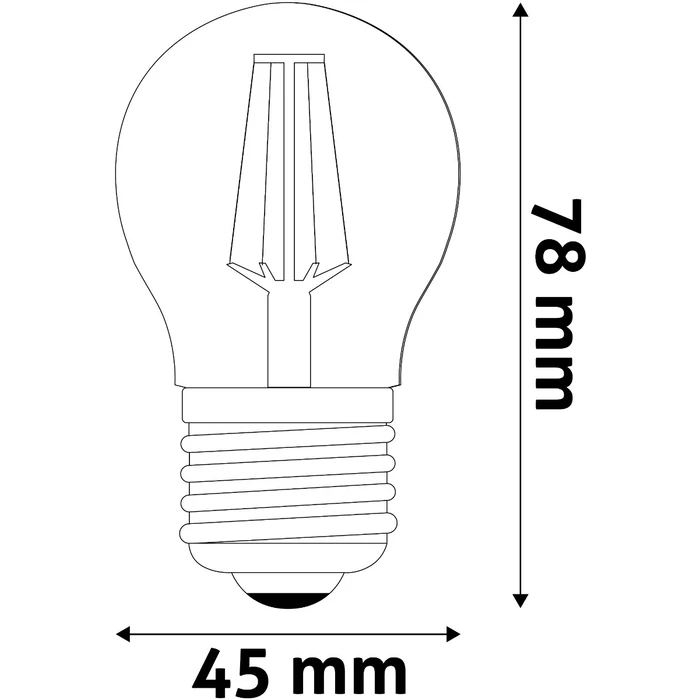 Λάμπα LED Avide Σφαιρική 4.9W E27 Λευκό 4000K Super Υψηλής Φωτεινότητας