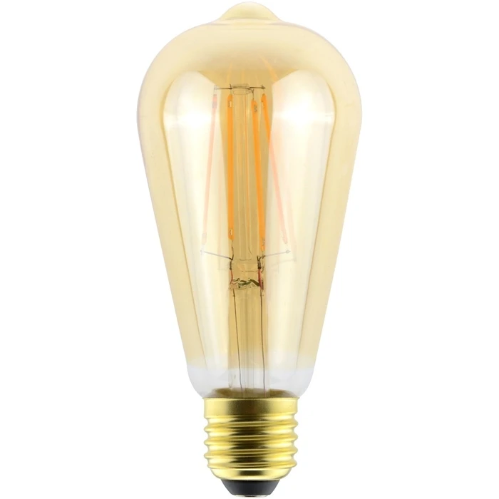 Λάμπα LED Avide ST57 7W E27 360° Θερμό 2500K Dimmable/Κεχριμπάρι