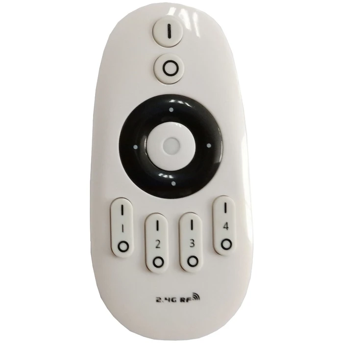 Ελεγκτής LED Avide 12V Ντίμερ 4 Ζωνών RF Τηλεχειριστήριο 144W