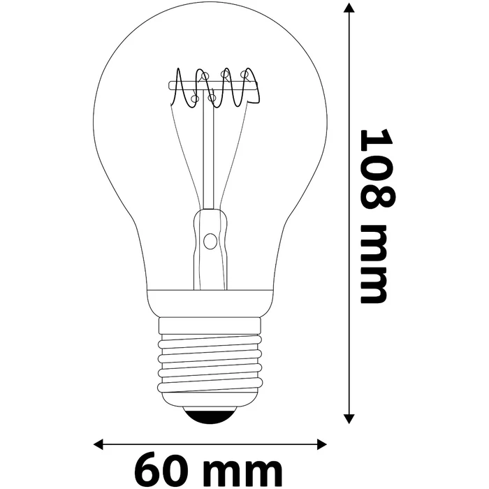 Λάμπα LED Avide Soft 4.5W E27 120° 2700K