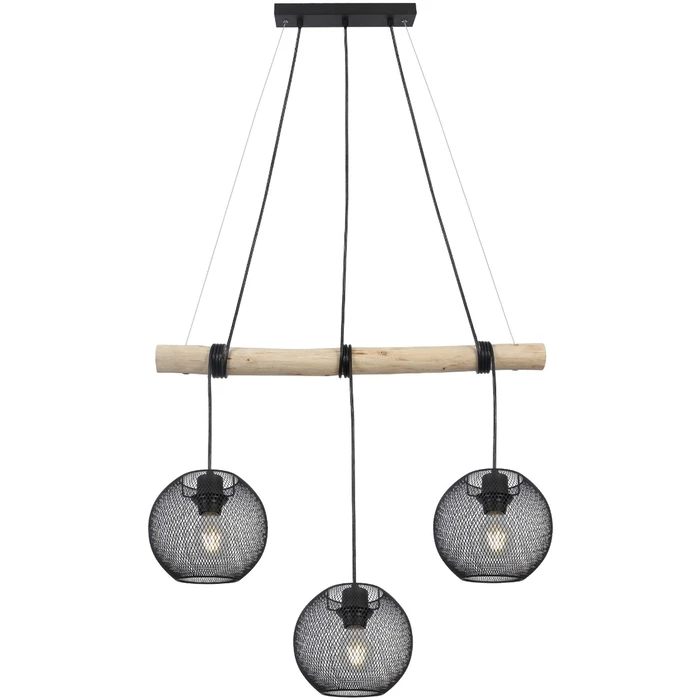 Κρεμαστό Φωτιστικό Οροφής Avide Lattice 3xE27 (Ασύμμετρο)