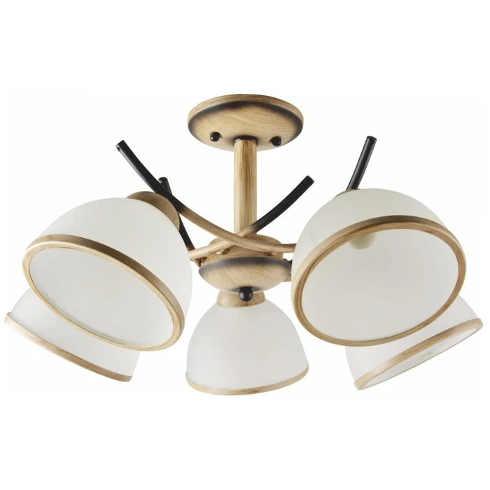 Κρεμαστό Φωτιστικό Οροφής Avide Brassik 5xE27