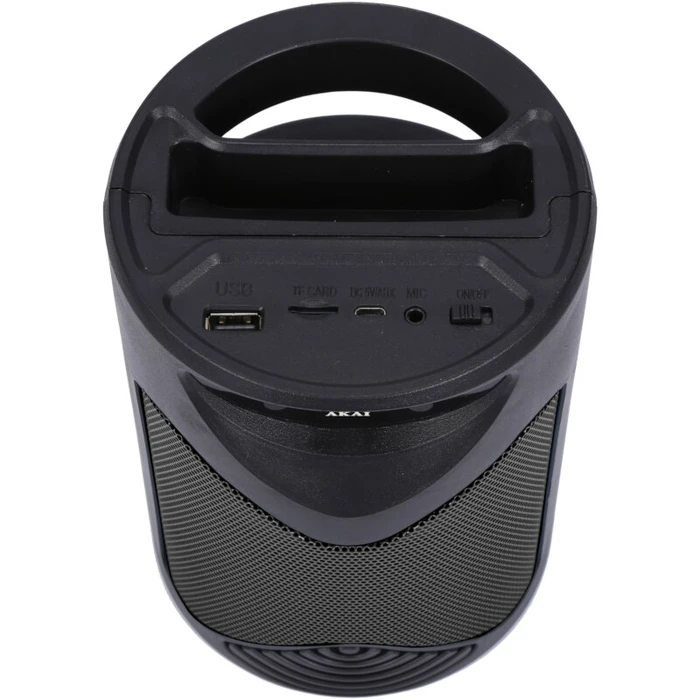 Karaoke Bluetooth Akai Abts-704 Karaoke Με Usb, Tws, Led, Micro Sd, Aux Και Είσοδο Μικροφώνου  5 W