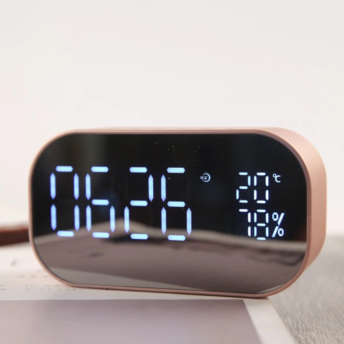 Ραδιορολόι Akai ABTS-S2 GD και ηχείο Bluetooth με Aux-In, micro SD, USB 6 W