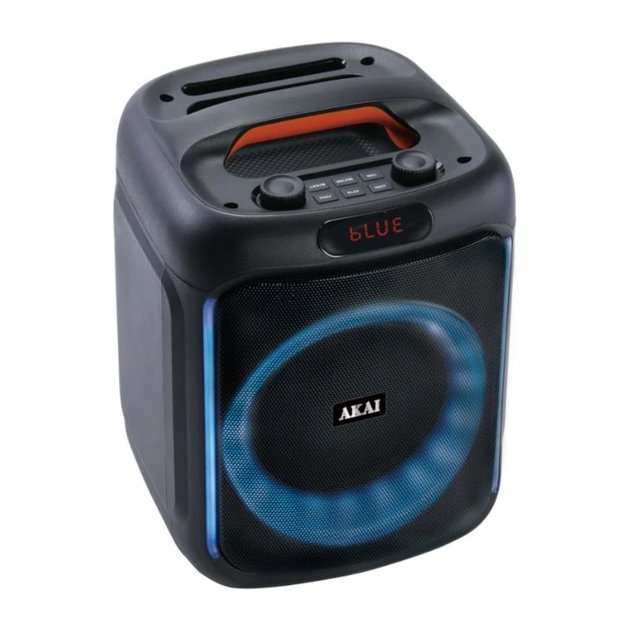 Karaoke Akai ABTS-V20 USB, AUX-IN, κάρτα TF, FM, LED και ενσύρματο μικρόφωνο- 20W RMS