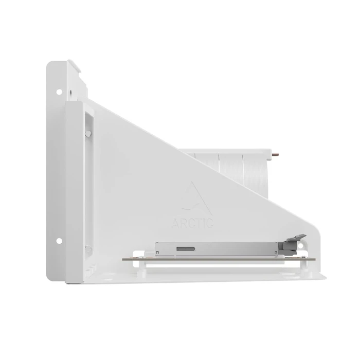 Arctic Accelero Vertical Gpu Mount White Pcie 4.0x16 Riser Cable 160mm Acoth00013a