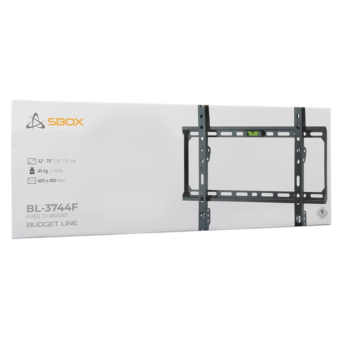 Βάση Τηλεόρασης Sbox Wall Mount Budget 32-75' Max Vesa 400X400