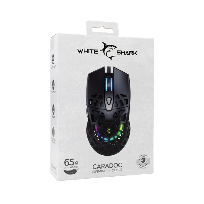 Ποντίκι Gaming White Shark Rgb Gm-5018 Black