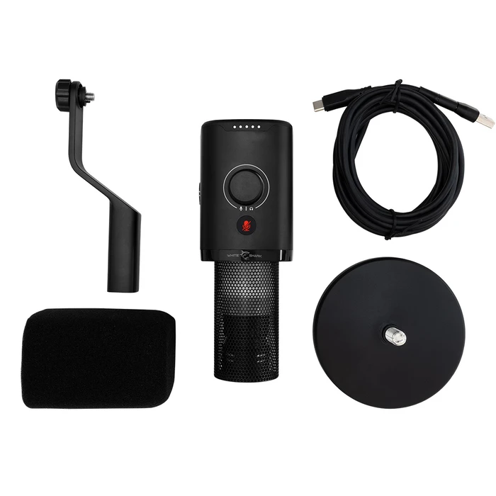 Μικρόφωνο White Shark Broadcasting Dsm-04 Black