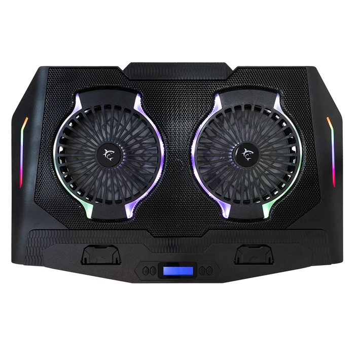 Laptop Cooler White Shark Gcp-10 2 Fans Rgb