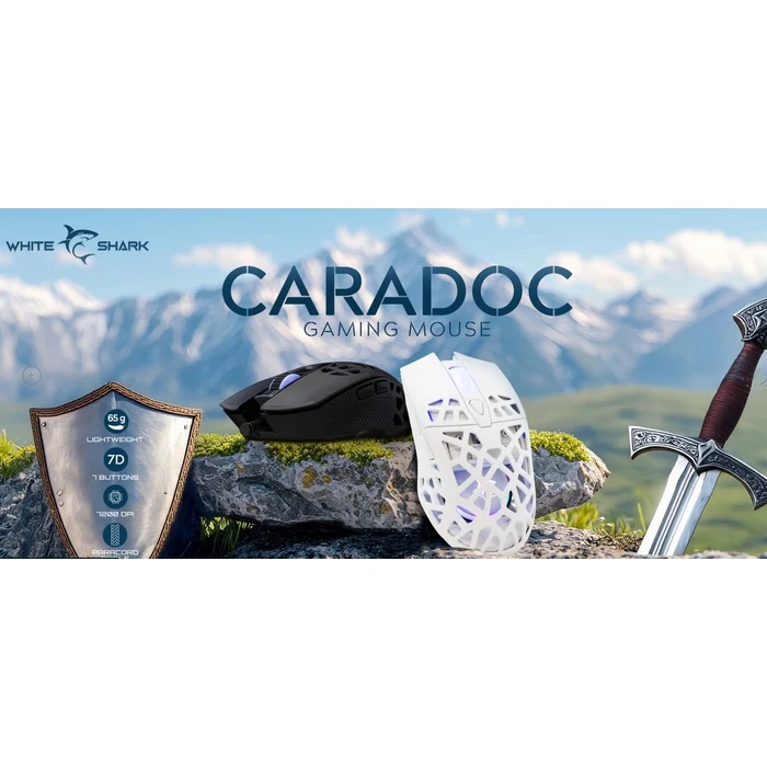 Ποντίκι Gaming White Shark Rgb Gm-5018 Black