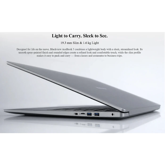 BLACKVIEW AceBook 5 15.6" FHD IPS (Intel Pentium N6000, 8GB, 256GB SSD, Windows 11 Pro) - Διεθνές Πληκτρολόγιο Αγγλικά