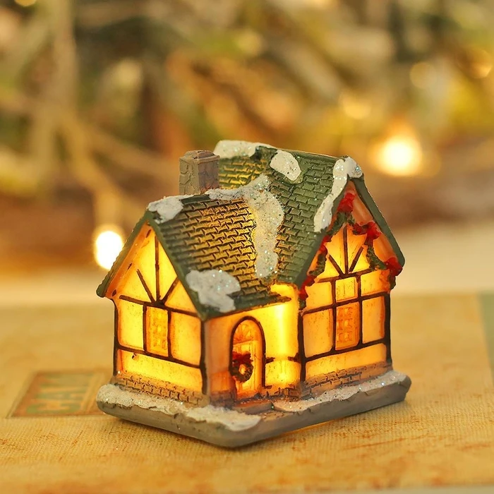 Χριστουγεννιάτικη Φιγούρα Artezan LED House Decoration 5.5*5.5*4.5cm