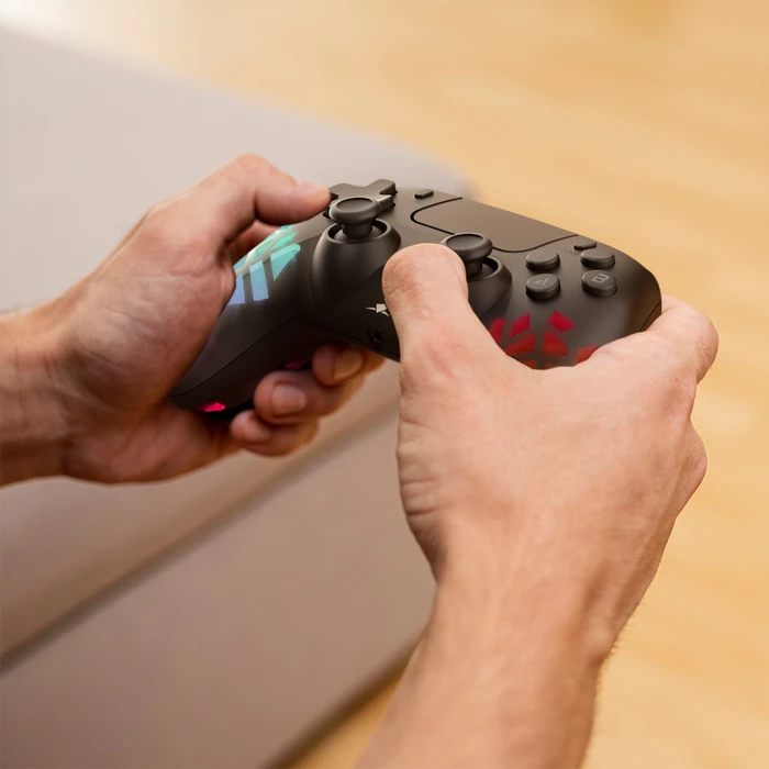 WHITE SHARK Actuarius Ασύρματο Gamepad για Android / PC / PS3 / PS4 / PS5 / iOS Μαύρο
