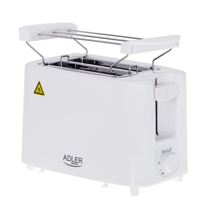 Φρυγανιέρα Adler 2 Slice 900w White