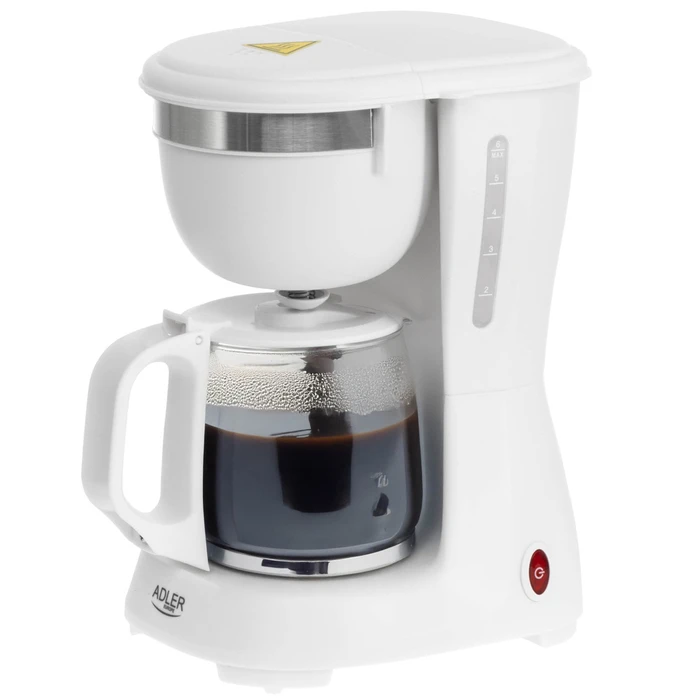 Adler Drip Coffee Maker 0.6L White