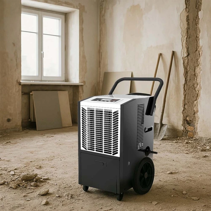 Βιομηχανικός Ηλεκτρικός Αφυγραντήρας Adler Industrial Compressor 50L Black-White