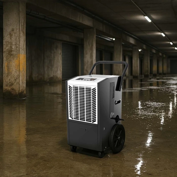 Βιομηχανικός Ηλεκτρικός Αφυγραντήρας Adler Industrial Compressor 50L Black-White