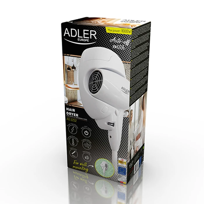 Πιστολάκι Μαλλιών Adler for HOTEL and SWIMMING POOL With KIT