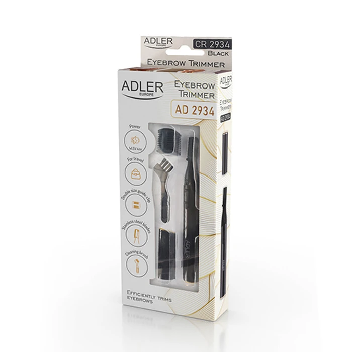 Trimmer Adler EYEBROWN Black