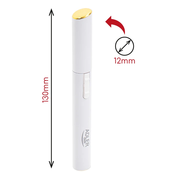 Trimmer Adler EYEBROWN White
