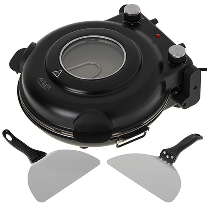 Φουρνάκι Για Πίτσα Adler 1200w Black
