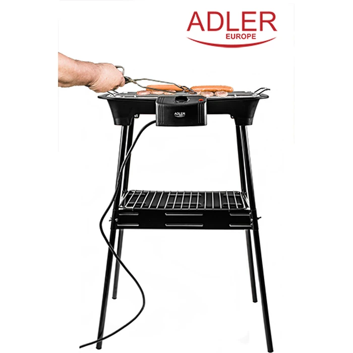 Ηλεκτρική Ψησταριά Adler With REMOVABLE HEATER
