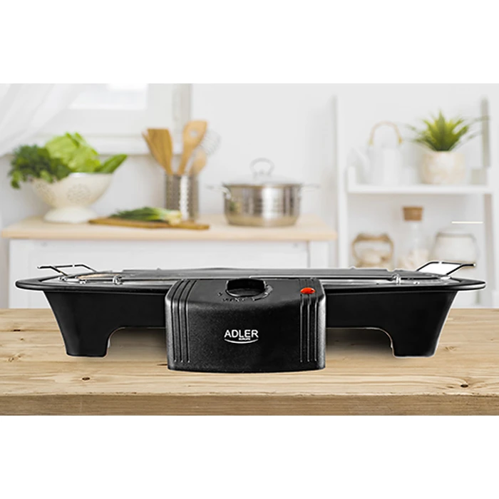 Ηλεκτρική Ψησταριά Adler With REMOVABLE HEATER