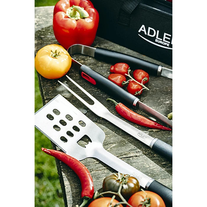 Σετ Εργαλείων BBQ Adler Utensil - Stainless Steel With Carrying Case