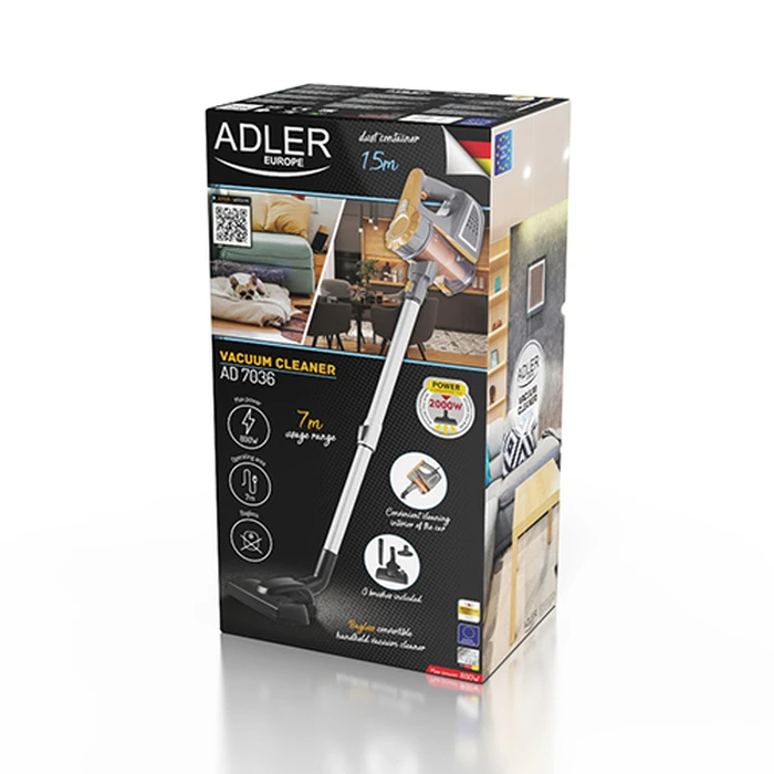 Σκούπα Stick Adler UPRIGHT VACUUM CLEANER - HANDHELD