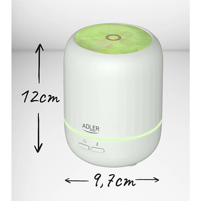 Diffuser Αρωματοθεραπείας Adler USB 3IN1 Υπερήχων