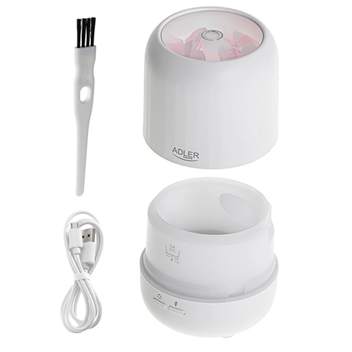 Diffuser Αρωματοθεραπείας Adler USB 3IN1 Υπερήχων